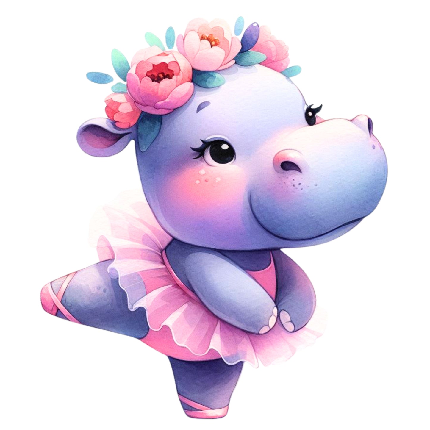 15 Ballerina Hippo