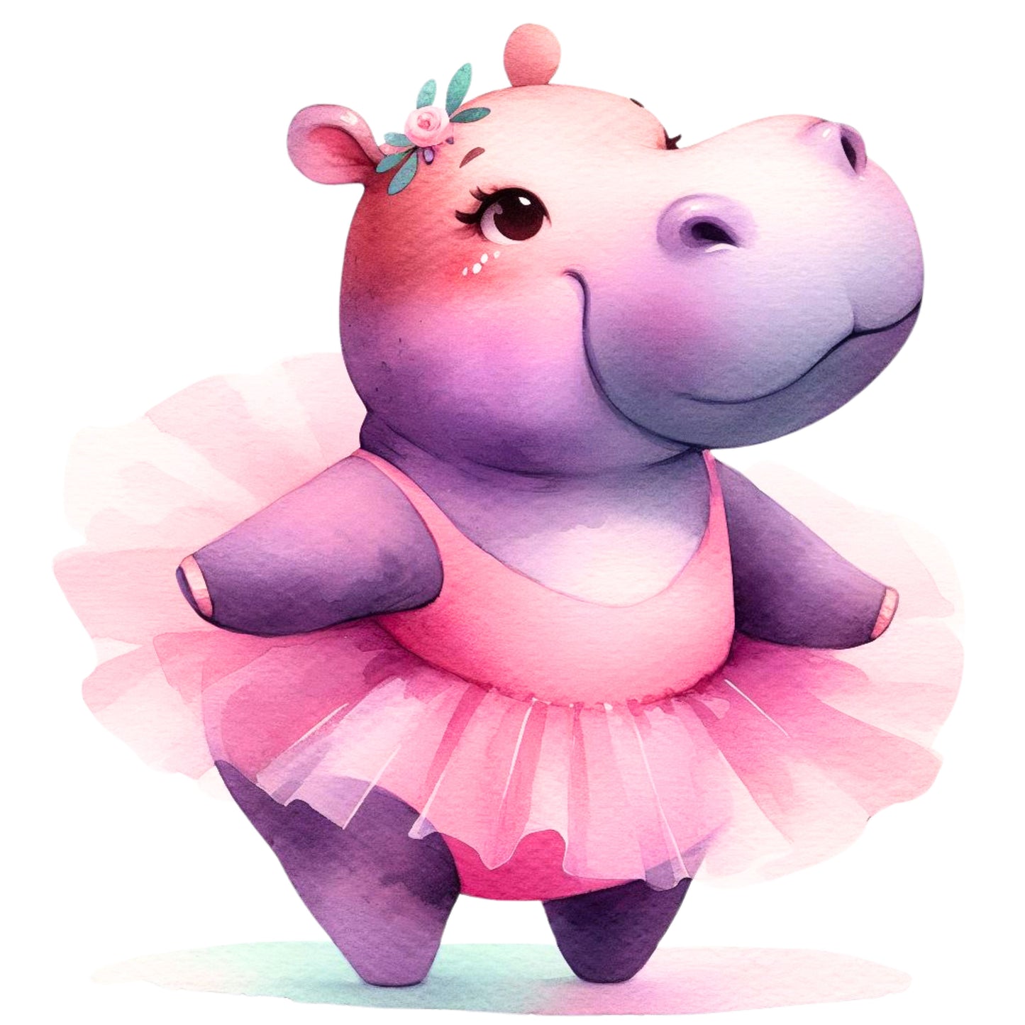 15 Ballerina Hippo