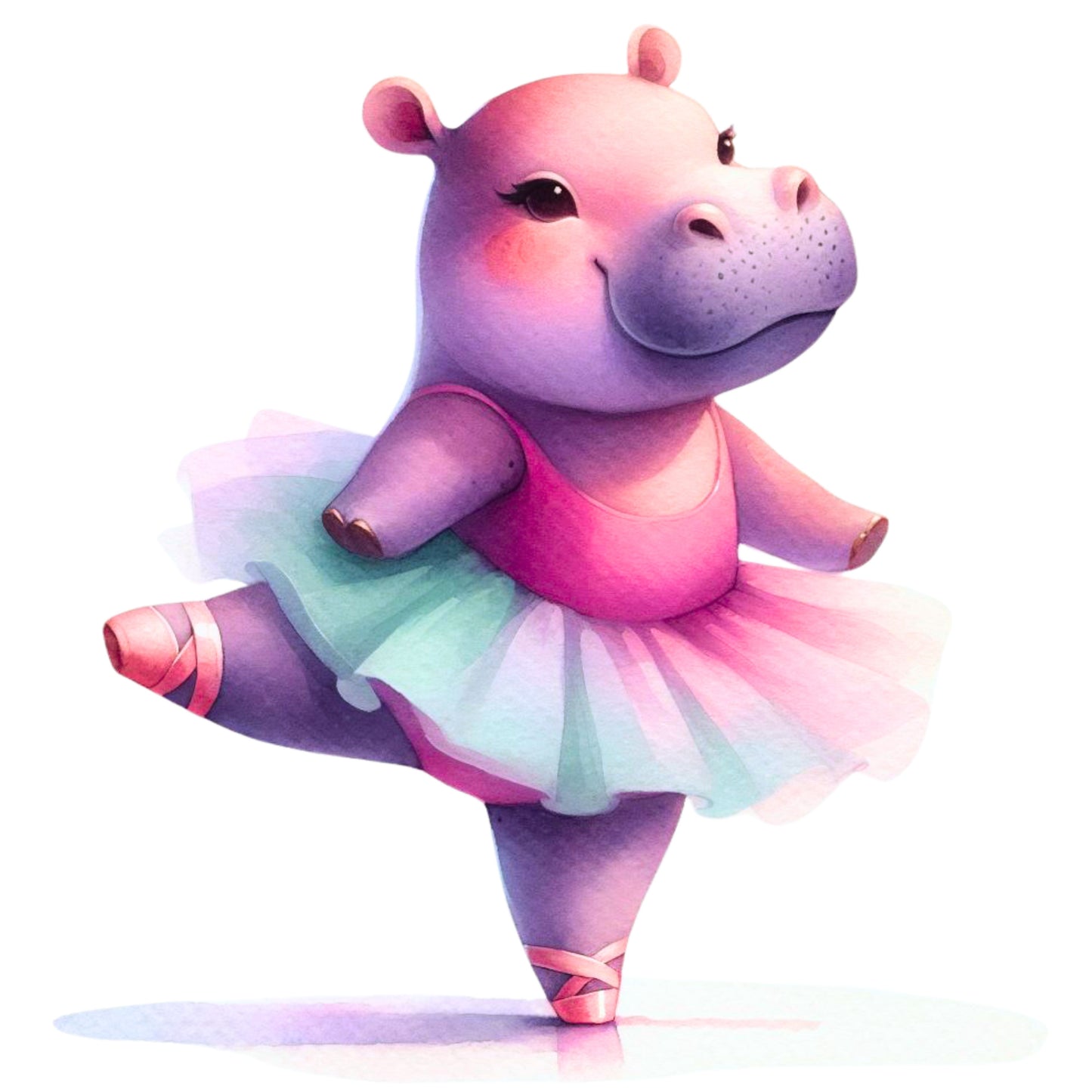 15 Ballerina Hippo