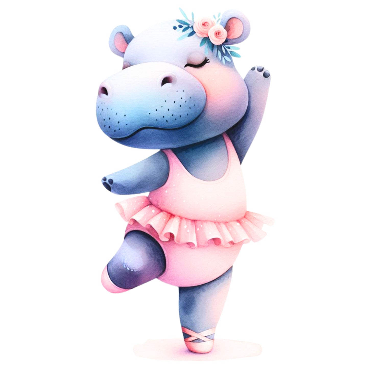 15 Ballerina Hippo