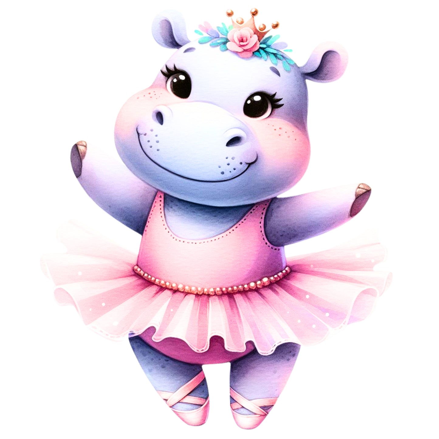 15 Ballerina Hippo
