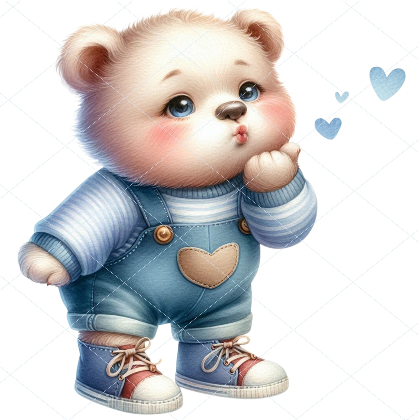 20 Bear Kiss Clipart - PNG, JPG