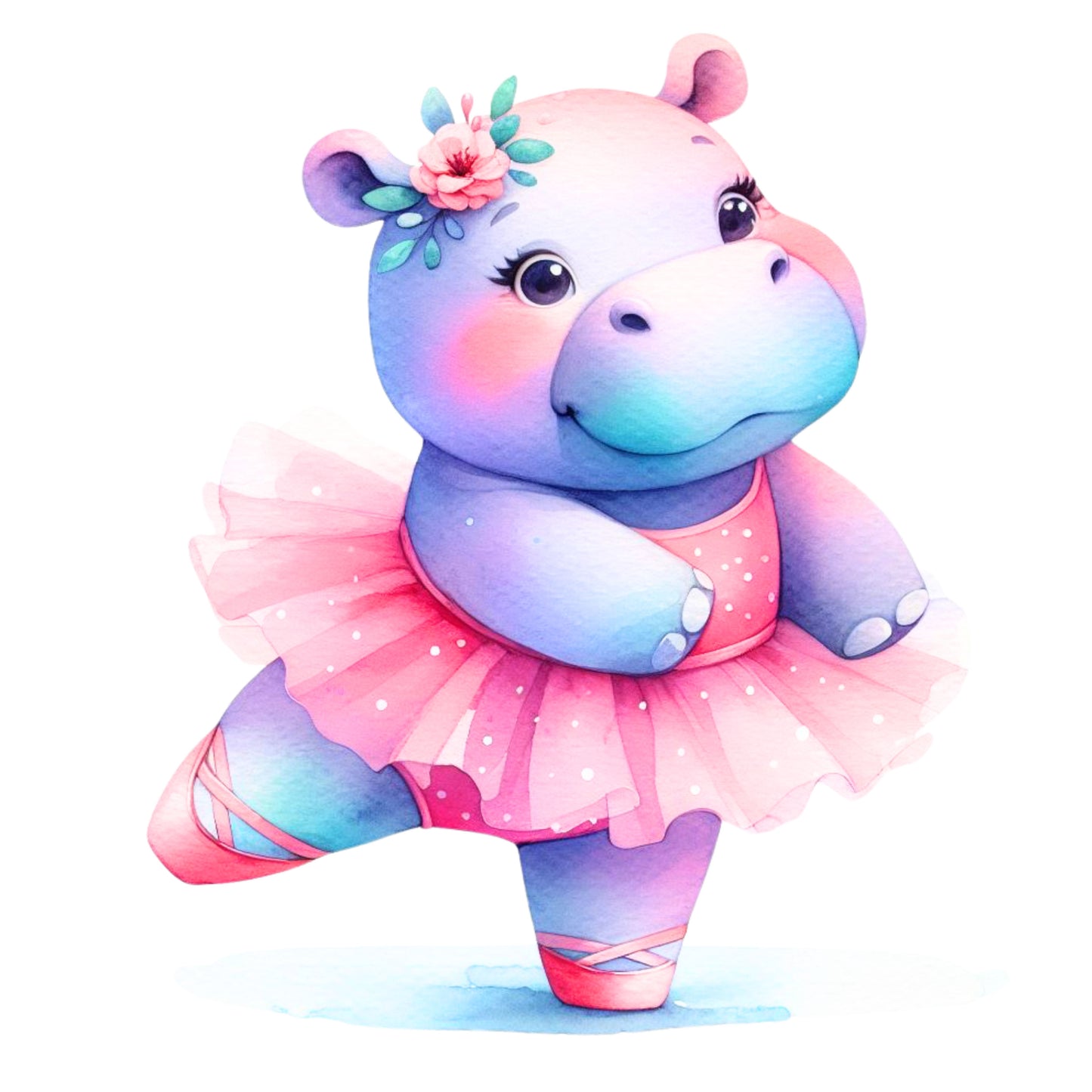 15 Ballerina Hippo