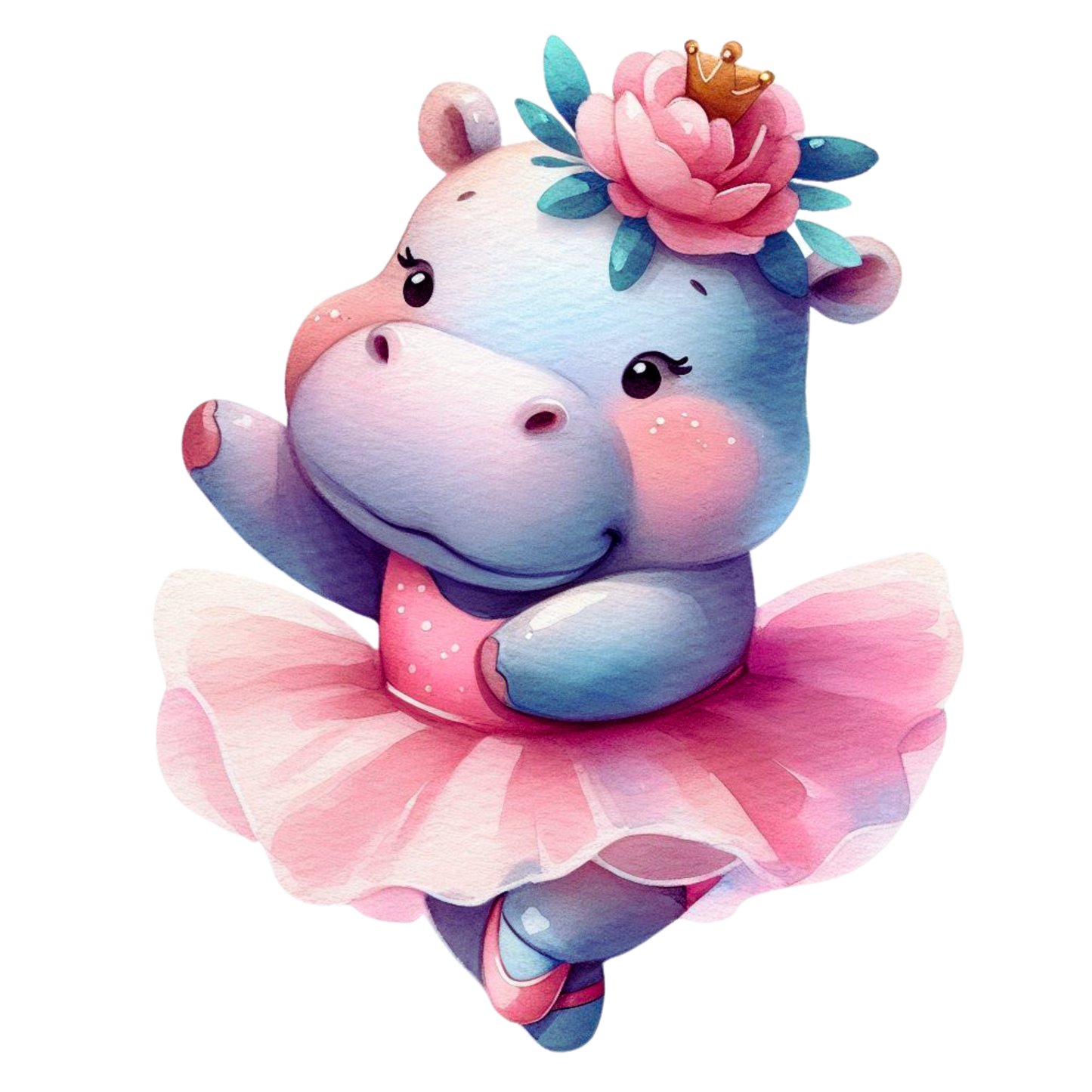 15 Ballerina Hippo