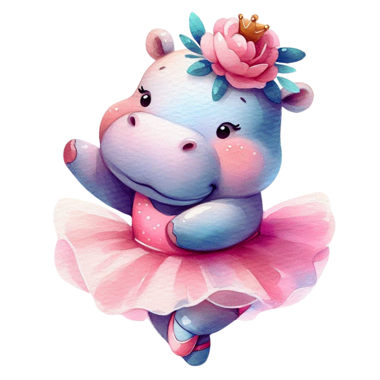 15 Ballerina Hippo