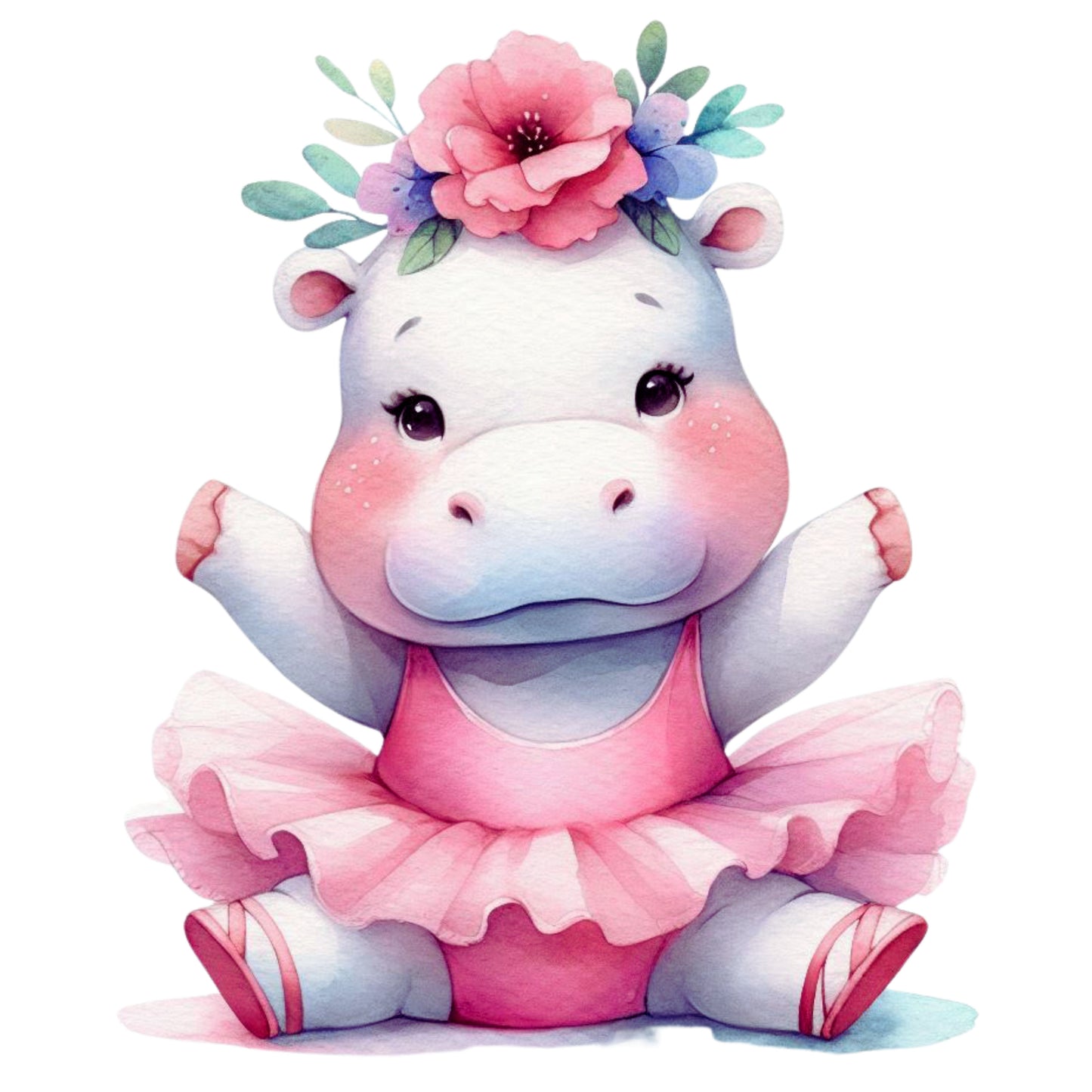 15 Ballerina Hippo