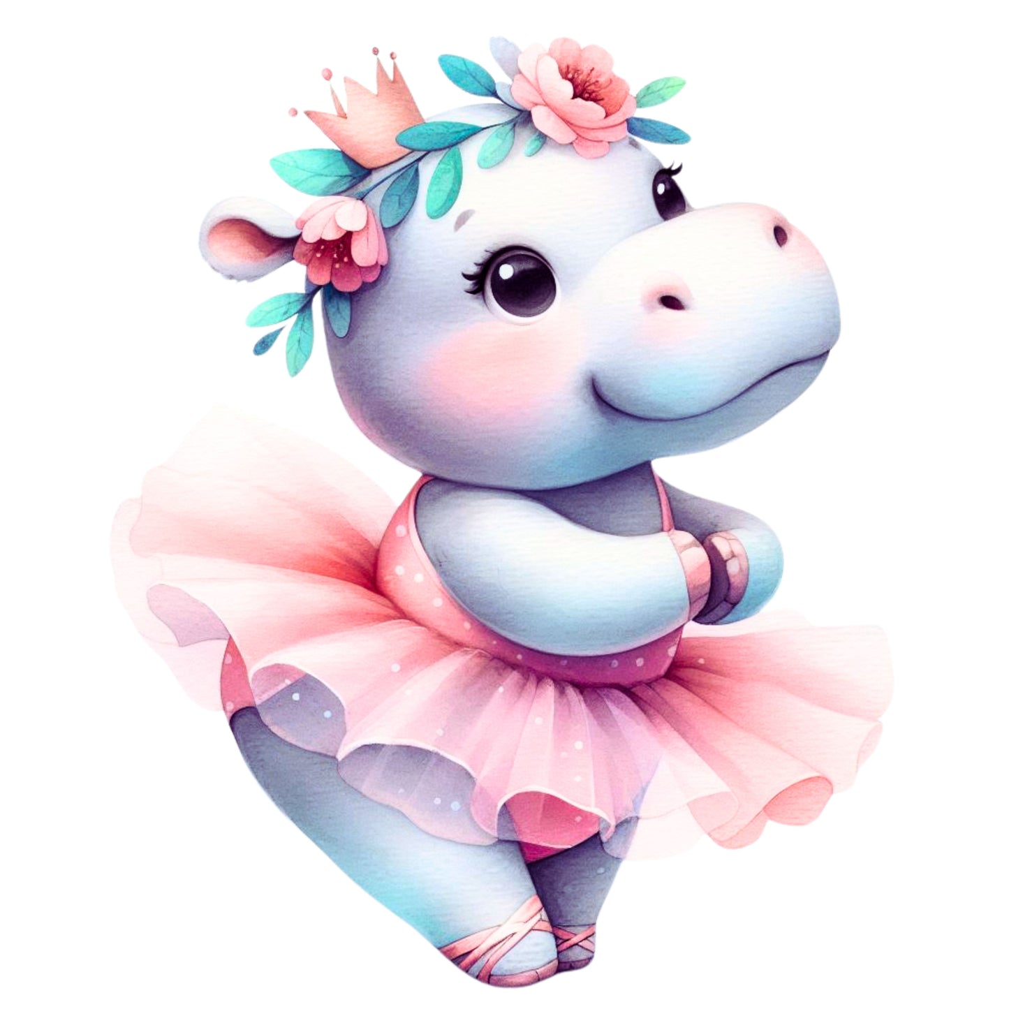 15 Ballerina Hippo