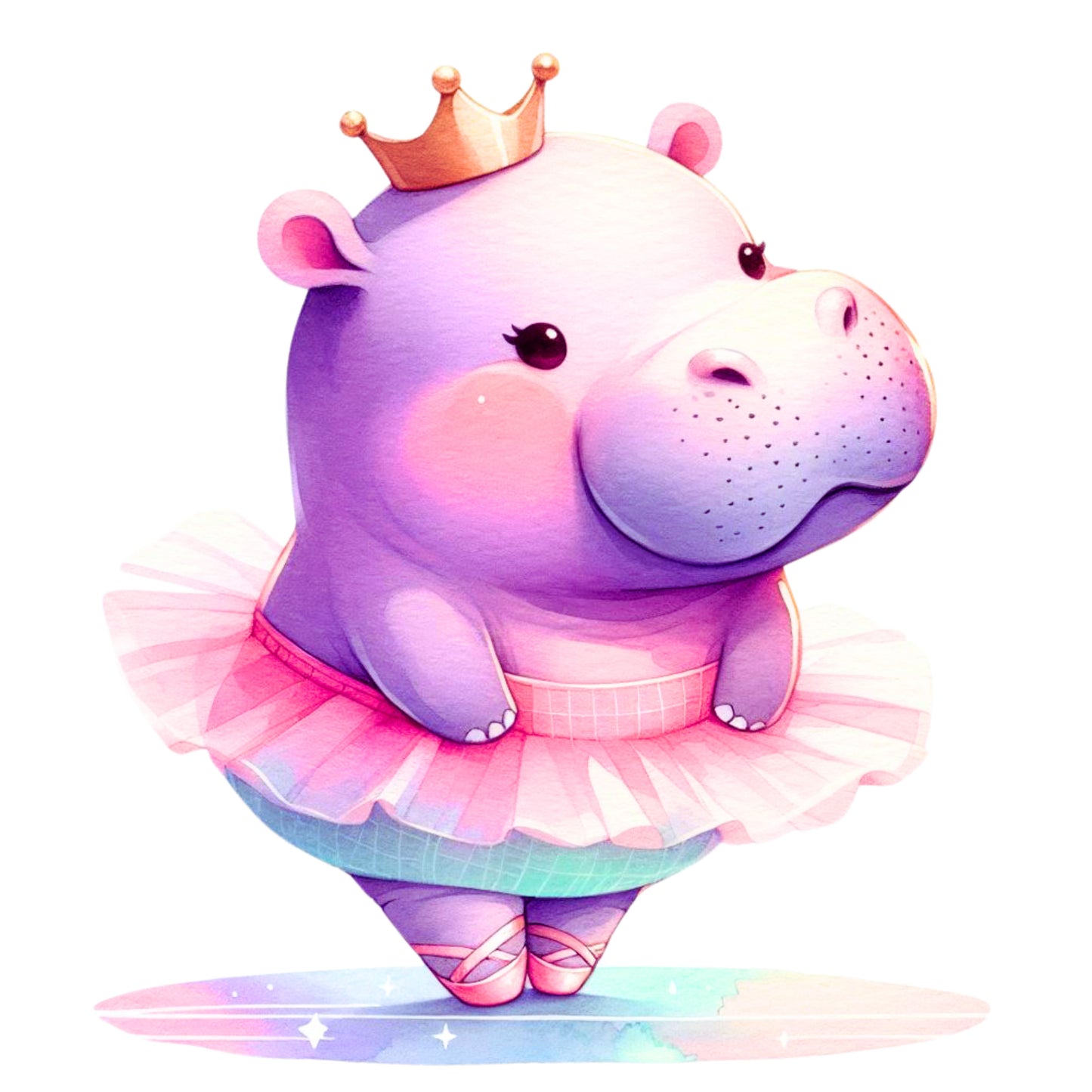 15 Ballerina Hippo