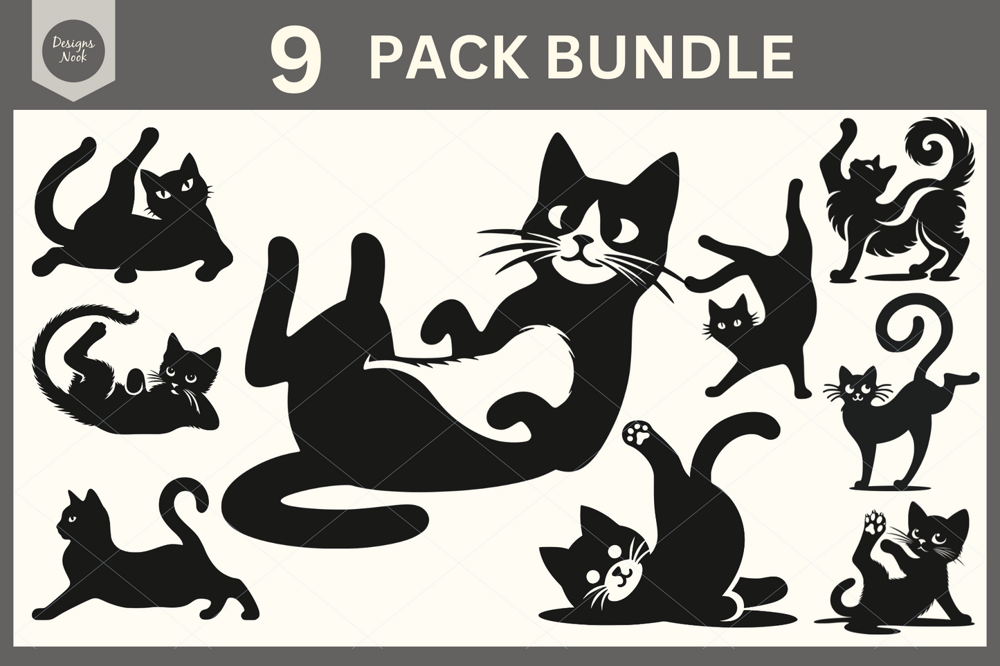 Cat Funny Positions