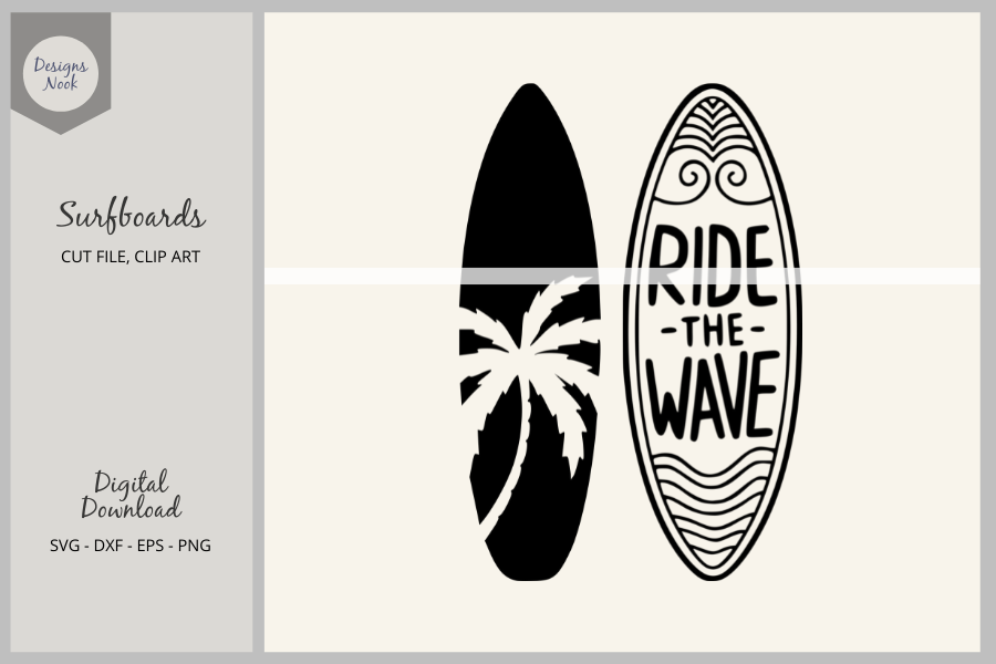 Surfing SVG Surf Board SVG Beach SVG Digital Download Cut 