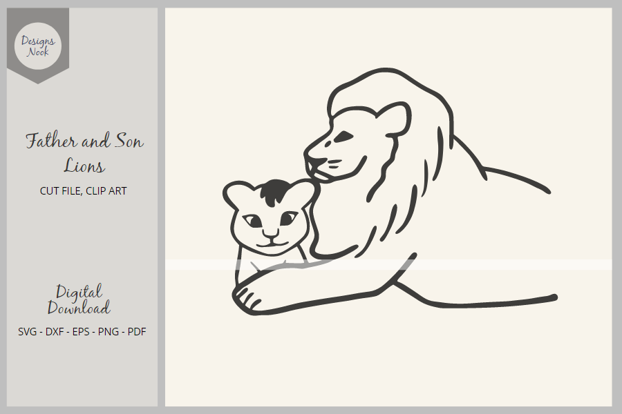 lions svg – SVG Shop