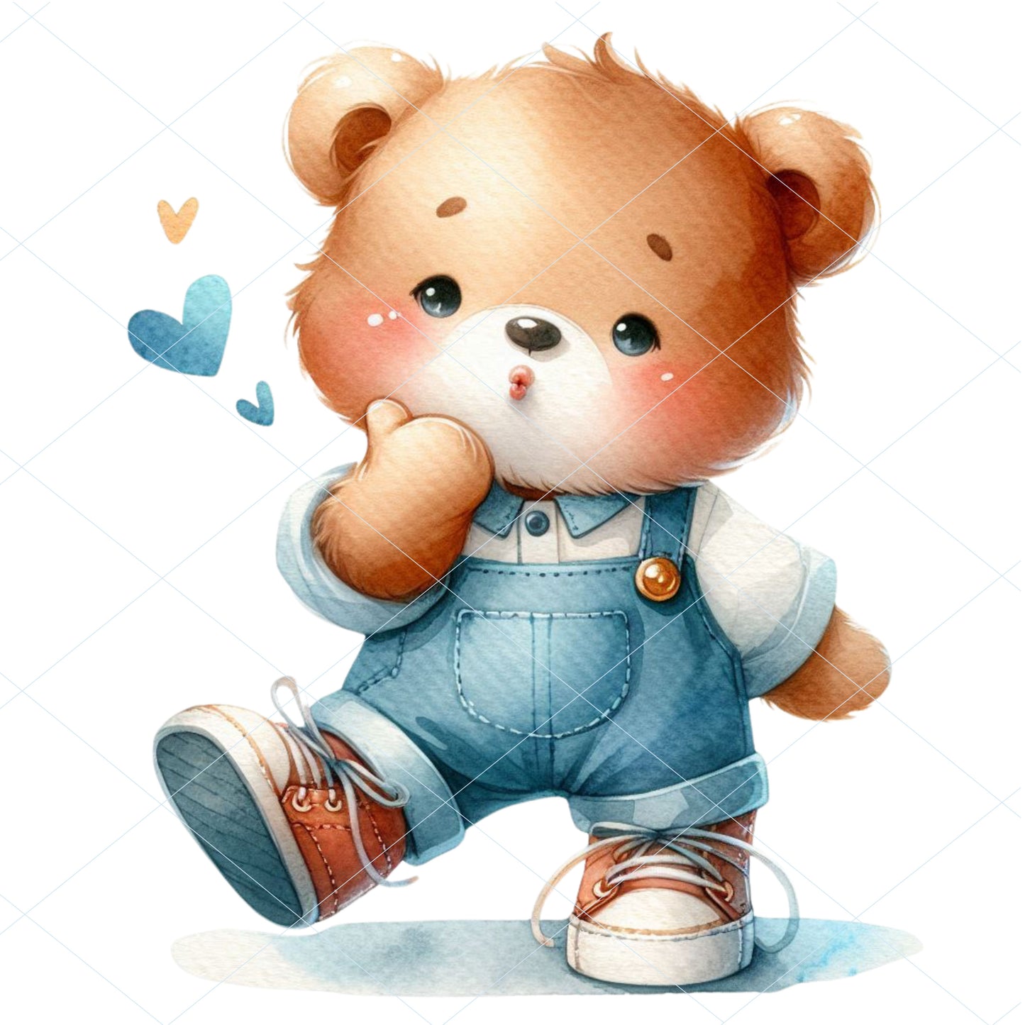 20 Bear Kiss Clipart - PNG, JPG