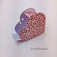 Heart shaped template v6 - SVG DXF PDF
