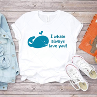I whale always love you - Free SVG DXF Clipart Download