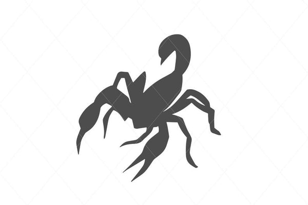 Scorpion svg, scorpion silhouette, scorpion cut file, scorpion vector, scorpion cut file, clipart stencil decal sticker transfer vector 1188