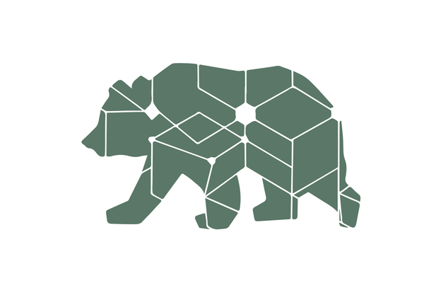 Geometric bear svg, geometric bear cut file, geometric bear vector, geometric bear decal, geometric bear silhouette, papa bear svg 1216