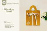 Ribbon Gift Bag Template - SVG DXF PDF EPS AI PNG