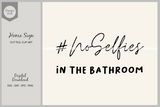 Bathroom Selfie SVG