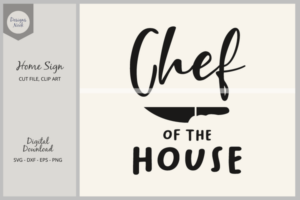 Chef of the House SVG