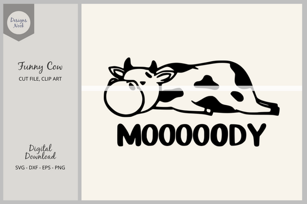 Funny Cow SVG