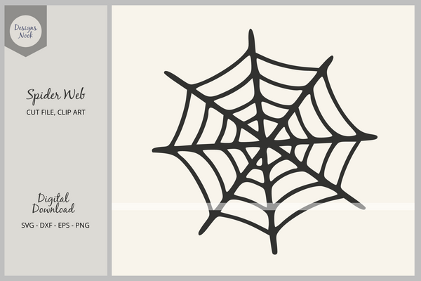 Spider Web SVG, Halloween PNG Clipart