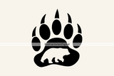 Bear Paw SVG