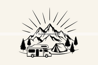 Camping SVG