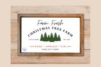 Christmas Tree Farm SVG