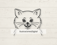 Smiling Cat SVG