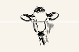 Cow Head SVG