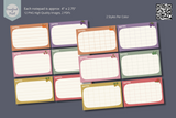 Printable Kawaii Notepad | Tutti Frutti Digital Memo Pad