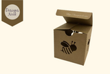 Cube box template v3, Bee Box Template - SVG DXF PDF