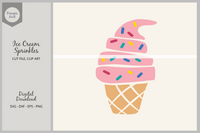 Ice Cream Sundae SVG