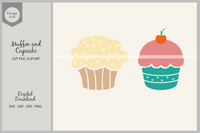 Cupcake SVG, Muffin SVG