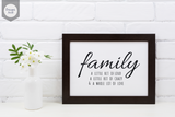 Family Quote SVG