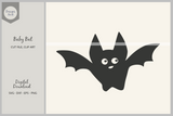Flying Baby Bat SVG, Halloween PNG Clipart