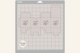 Cube box template v3, Bee Box Template - SVG DXF PDF