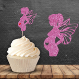 Pregnant Fairy Cake Topper SVG