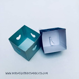 Cube box template v8 - SVG DXF