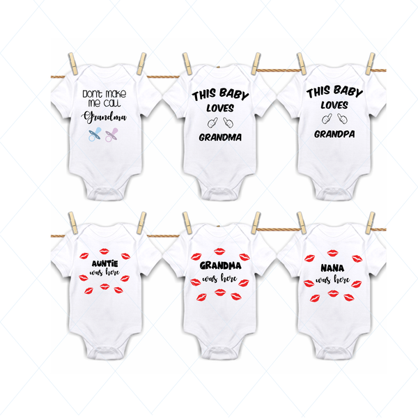 Baby Onesie Design Bundle - SVG