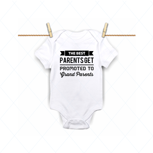 The Best Parents Get Promoted to Grandparents SVG