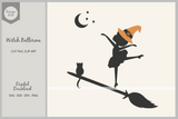 Ballerina Witch SVG, Ballerina Witch PNG Clipart