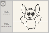 Baby Bat SVG, Cut Files, Print Files