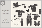 Baby SVG Bundle, Baby PNG Clipart