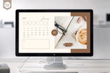 2022 Calendar Desktop Organizer + Bonus Wallpapers
