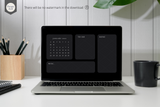 2022 Calendar, Minimalist Desktop Wallpaper