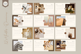 2022 Calendar Desktop Organizer + Bonus Wallpapers