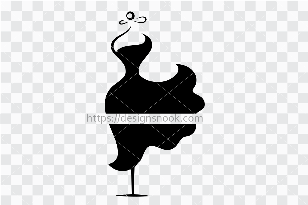 Dress svg, dress cut file, dress form svg, dress form cut file, dress ...