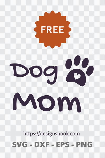 Dog mom SVG, Free SVG, Free Dog SVG, Free Puppy SVG, Pet SVG DXF Free Download