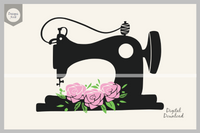 Vintage Sewing Machine SVG Cut File